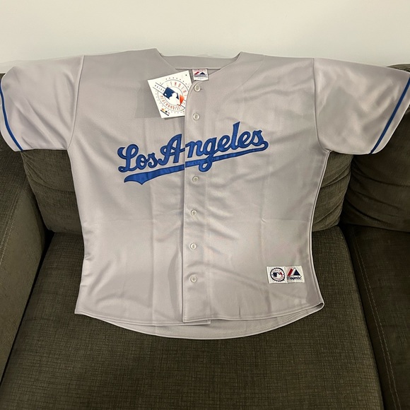Majestic Other - Majestic Authentic Los Angeles Dodgers Road Gray Baseball Jersey Men’s Sz: XL